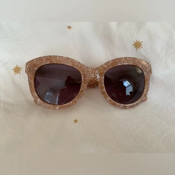 KREWE - Julia Cat-Eyed Sunglasses - Pink Marbled - Picture 9 of 11